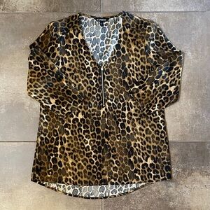 Leopard Print Women's Top